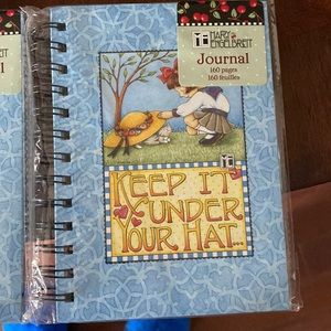 Mary Engelbreit “Keep it Under Your Hat”journals - 2 - never opened!